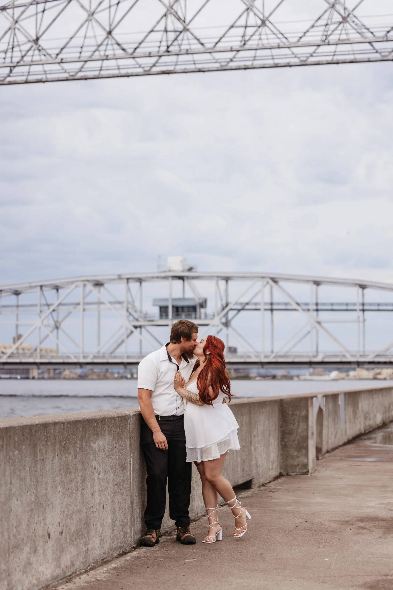 Stone Arch Bridge Engagement Photos: Permits & Timing